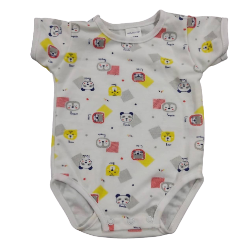 BABYKIDS95 บอดี้สูท เด็ก 0-3 เดือน ชุดเด็ก เสื้อผ้าเด็ก Body suite Romper for Baby or Infant 0-3 months old ( 3M THR )