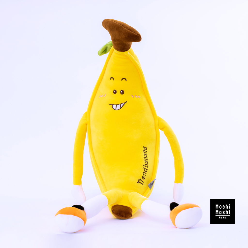 Moshi Moshi ตุ๊กตากล้วยสีเหลือง ตุ๊กตานุ่มนิ่ม น่ากอด น่าสะสม รุ่น 8100002632-2633