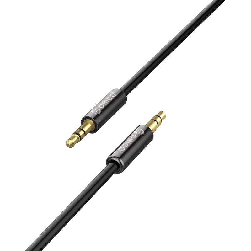 ▥♤●  ORICO AM-M2 Copper Shell 3.5mm Audio Extension Cable Black โอริโก้ สายนำสัญญาณเสียง สายเคเบิ้ลออดิโอ้ AUX 3.5mm