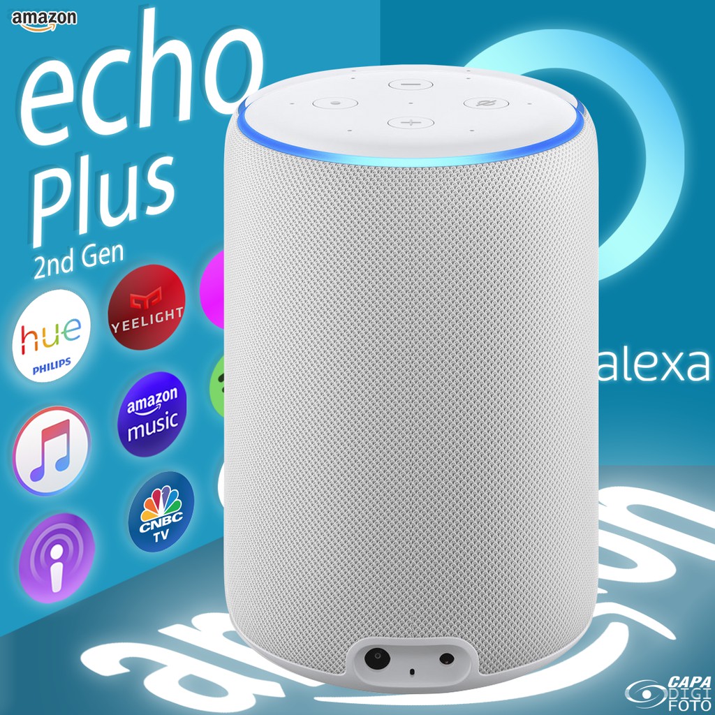 ((( Alexa))) echo plus (2nd Gen) Smart speaker with Alexa ลำโพงAi ผู้ช่วยอัจฉริยะ