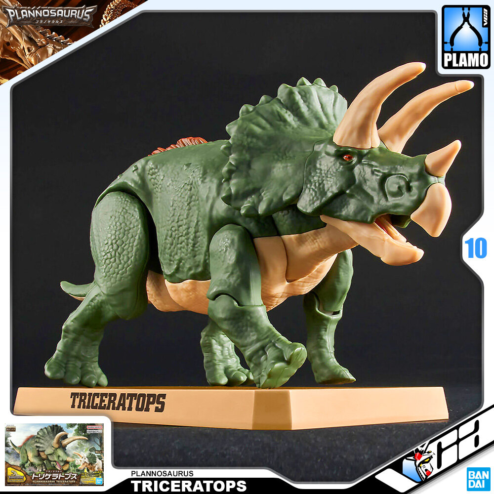 Bandai Plannosaurus Plamo Series TRICERATOPS