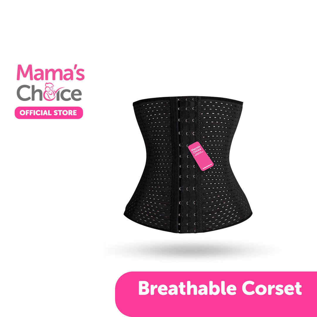 Mama’s Choice คอร์เซ็ท เข็มขัดรัดเอว กระชับสัดส่วน หลังคลอด Corset รัดเอว - Breathable Corset
