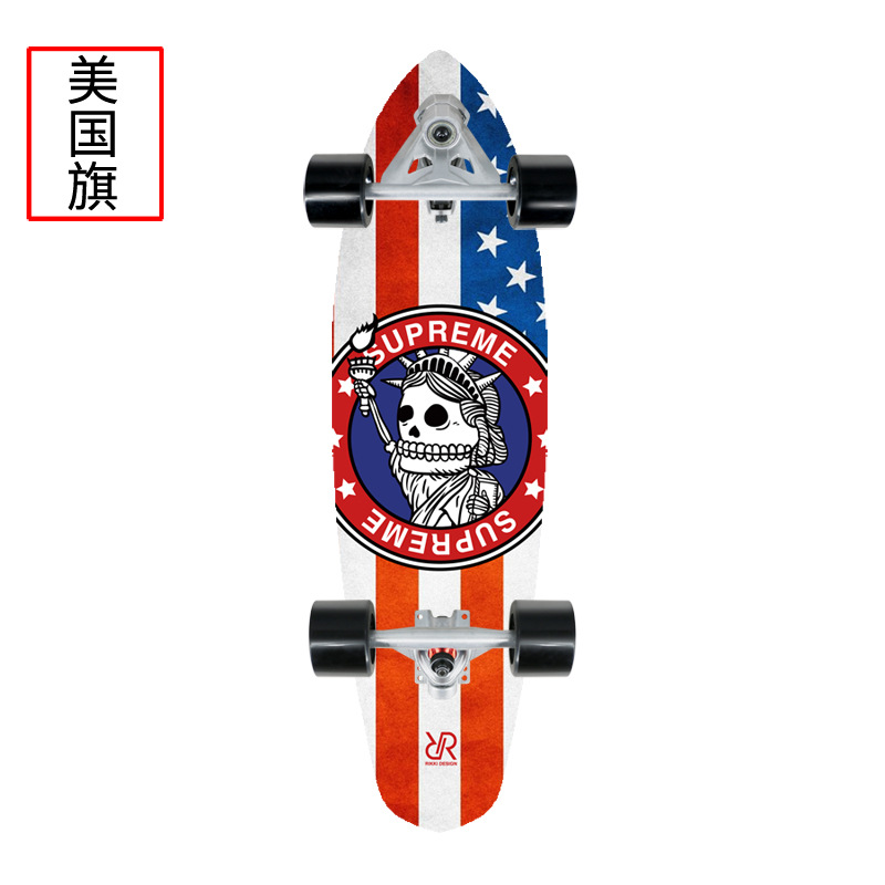 【จะได้รับสินค้าภายใน2-5วัน】Skateboard สเก็ตบอร์ด Surf skate CX7 สเก็ตบอร์ดของแท้