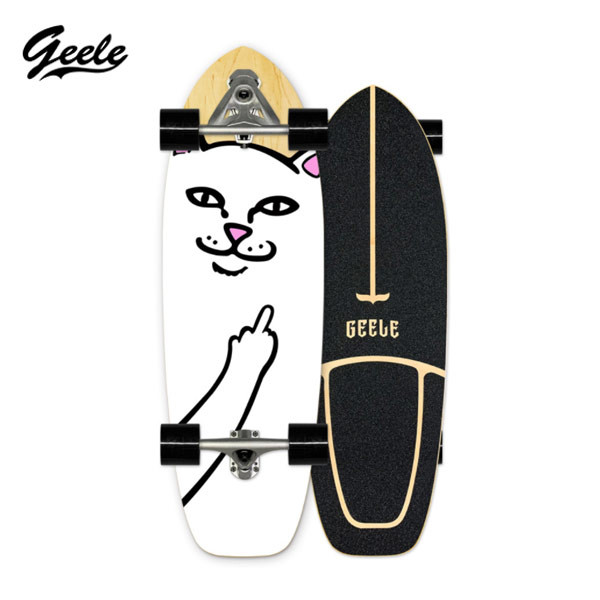 [พร้อมส่ง] Geele CX7 Surfskate - เซิร์ฟสเก็ตจีลี (CX7) แถมฟรีกระเป๋าเก็บบอร์ด (ลายชุด 2)