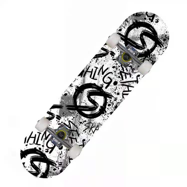 Pick1 สเก็ตบอร์ด Skateboard? 80cm สำหรับมือใหม่ มืออาชีพ ลวดลายสุดคูล มีสไตล์ ของแท้ พร้อมลงสนามจริง?