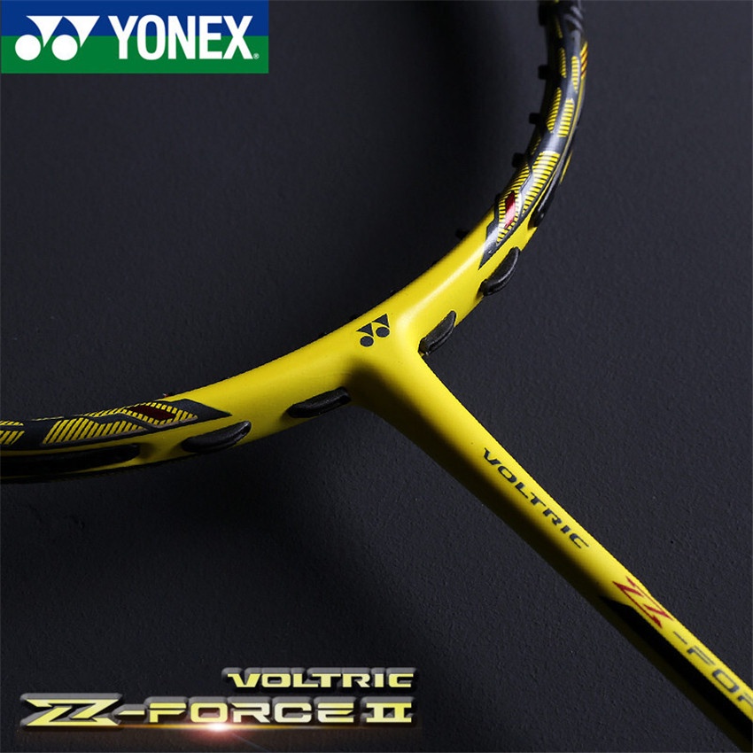 YONEX Voltric Z-Force II Carbon Single Badminton Racket with Even Nails 26-30Lbs Buy 1Get 3 Gifts[Fr