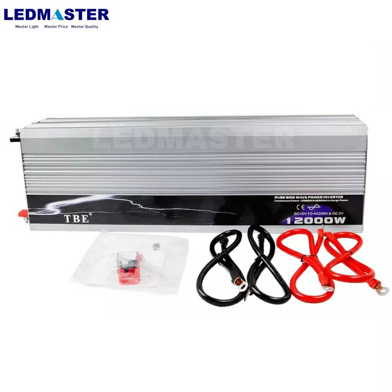 [พร้อมส่ง] อินเวอร์เตอร์ ยี่ห้อ TBE 12000W 12V Inverter Pure Sine Wave คลื่นเพียวซายน์เวฟ กระเเสไฟบริสุทธิ์ (กระเเสไฟนิ่ง) เครื่องแปลงไฟรถเป็นไฟบ้าน