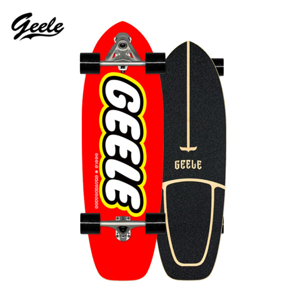 [พร้อมส่ง] Geele CX7 Surfskate - เซิร์ฟสเก็ตจีลี (CX7) แถมฟรีกระเป๋าเก็บบอร์ด (ลายชุด 2)