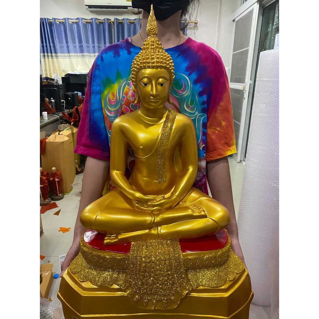 ❤ไม่มีได้ไม่แน้ว❤ พระพุทธรูปสมาธิ องค์ใหญ่อลังการ สูง 31 นิ้ว กว้าง 20 นิ้ว แตกต่างจากงานตลาดทั่วไป แข็งแรง ถวายเป็นพระประทานได้ พระJR3.3934✨ของมีจำนวนจำกัด✨ ราคา 2,989 บาท*ส่งฟรี