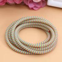 5Pcs 140cm/55inches Spiral Earphone Cord Protector Charging Cable Protector charger cord protective