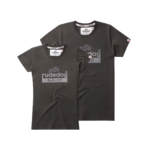 rudedog T-shirt เสื้อยืด รุ่น 2 TONE (ผู้ชาย) แฟชั่น คอกลม ลายสกรีน ผ้าฝ้าย cotton ฟอกนุ่ม ไซส์ S M L XL
