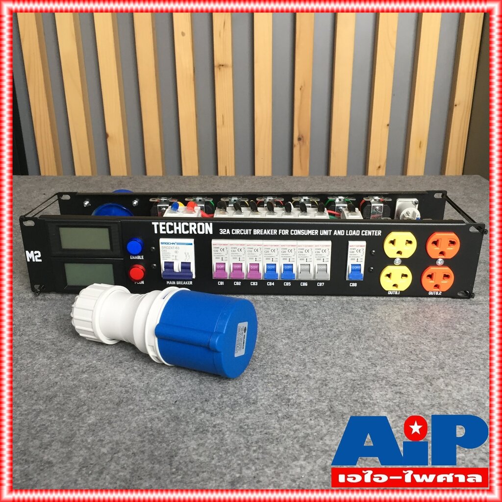 ฟรีค่าส่ง TECHCRON AC-32A M2 ชุดโหลดไฟ ชุดจ่ายไฟ AC 32A ชุดโหลดไฟใช้งานกับเพาเวอร์แอมป์ ชุดจ่ายไฟ 2 หน้าจอ สินค้าโรงงาน MEGATECH ราคา 4,290 บาท*ส่งฟรี