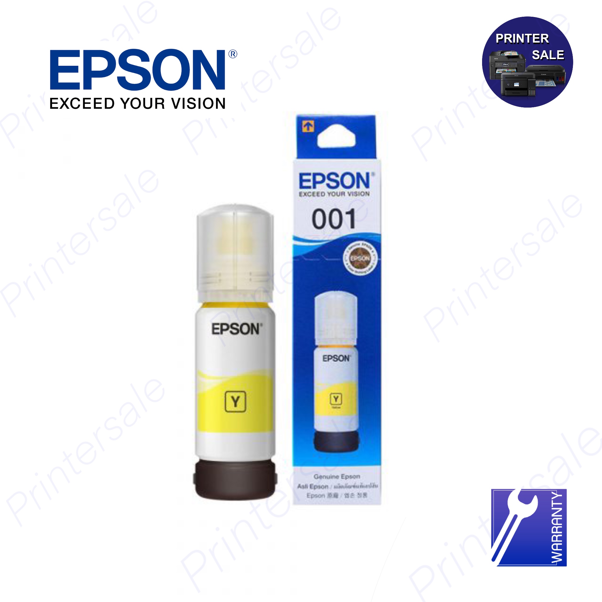 หมึก Epson 001  T03Y100/T03Y200/T03Y300/T03Y400 ใช้กับ Epson L4150/L4160/L6160/L6170/L6190