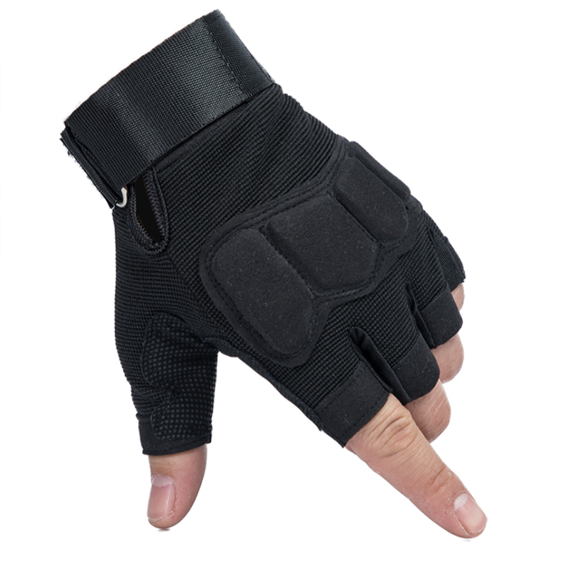 CTMALLTactical gloves ถุงมือยกน้ำหนัก ถุงมือฟิตเนส ถุงมือกลางแจ้ง ถุงมือ มอเตอร์ไซร์ Fitness Glove outdoor ถุงมือรถจักรยานยนต์  ถุงมือจักรยาน Bicycle glove Motorcycle gloves