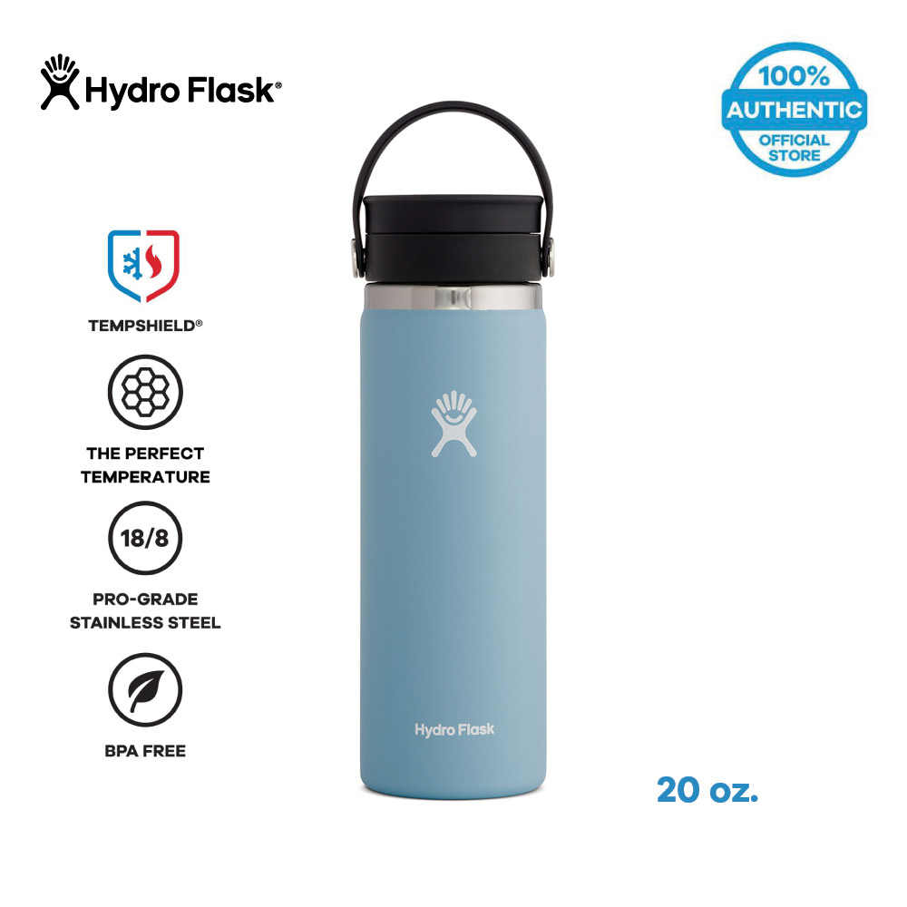 HYDRO FLASK รุ่น WIDE MOUTH FLEX SIP LID 20 OZ กระติกน้ำสูญญากาศ เก็บความเย็น เก็บความร้อน เก็บอุณหภูมิ