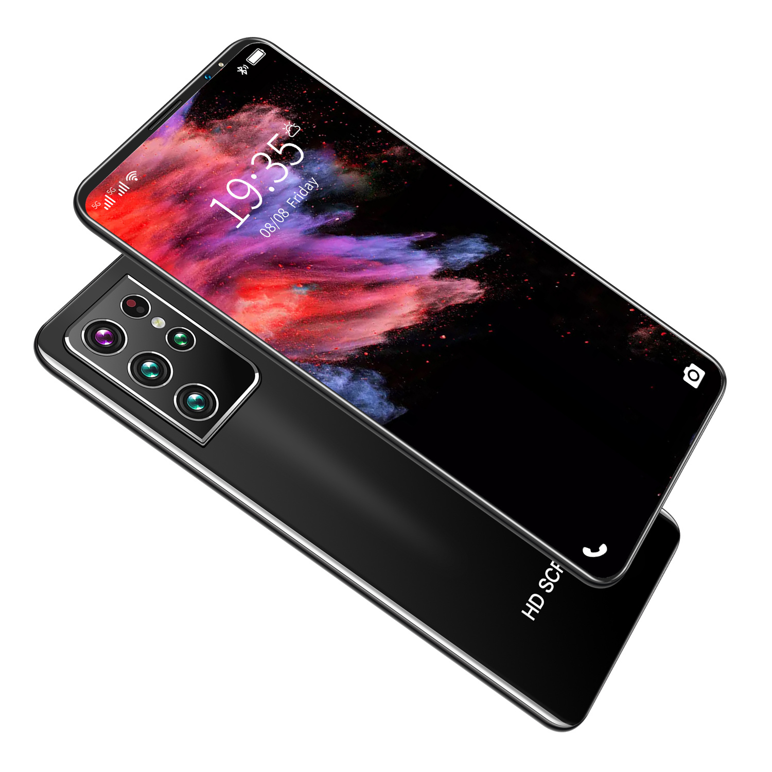 ราคาต่ำสุด Samsung Galaxy S21U โทรศัพท์มือถือ 5G 8GB + 128GB หน่วยความจำเฟรมหน่วยความจำแฟลช 5.5 นิ้วเต็มหน้าจอรองรับการปลดล็อกสมาร์ทโฟนการ์ดคู่ [COD]