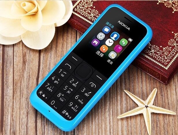 โทศัพท์มือถือNokia 105D รุ่นใหม่ปุ่มกดเสียงดังตัวหนังสือใหญ่ใช้ได้ทุกเครือข่าย