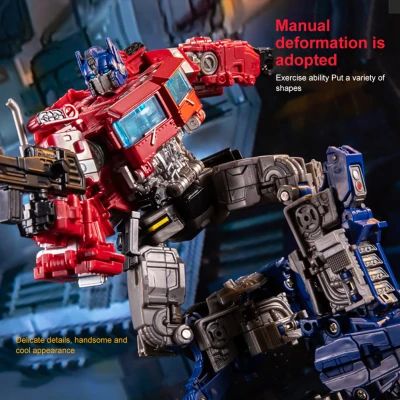 ของเล่นแปลงร่างคลาส V SS38 Optimus Prime Commander Creative Gift Transformation Toy (3)