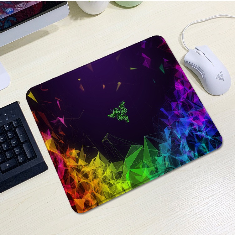 ⌨️?️ แผ่นรองเม้าส์ ขนาด 260*210*2 mm ?️⌨️ e-sports gaming mouse pad ?️⌨️