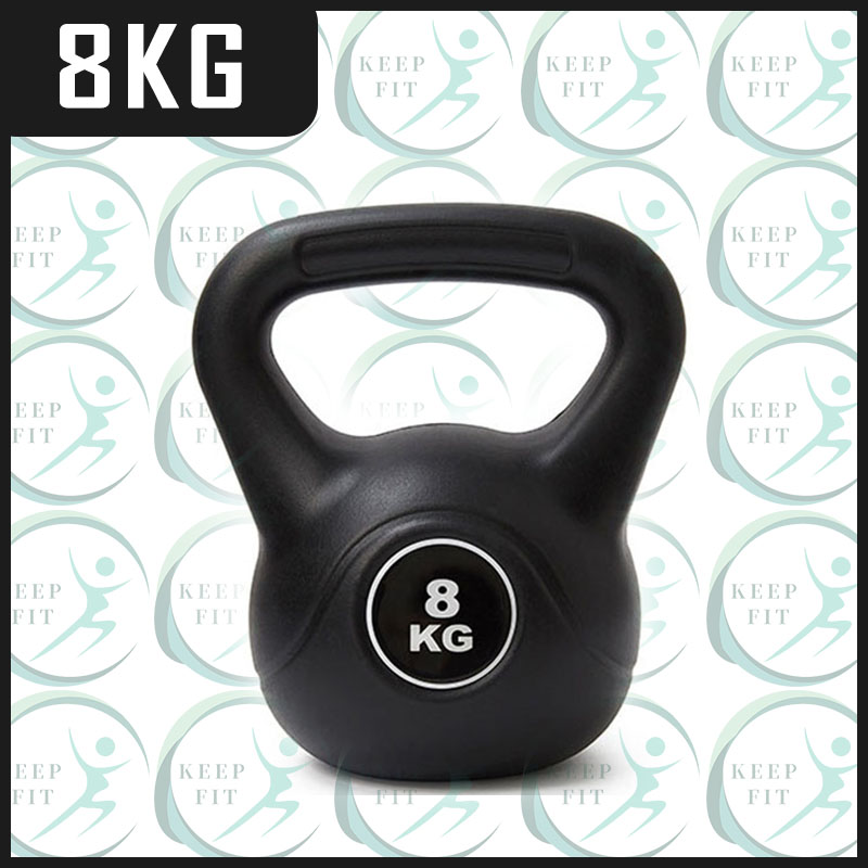 KEEP FIT เคตเทิลเบล ดัมเบล Kettlebell Dumbbell กิโลกรัม ดัมเบลหูหิ้ว ลูกยกน้ำหนัก ดัมเบลลูกตุ้ม Kettlebell Dumbbell 2KG 8KG 10KG