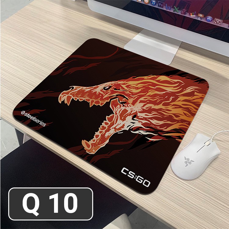 ☁  แผ่นรองเมาส์ Big Size ขนาด 450x400x4MM หลากหลายลาย ( Mouse Pad แผ่นรองเม้าส์ )