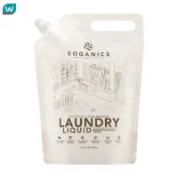 Soganics โซแกนิคส์ น้ำยาซักผ้า รีฟิล กลื่นยูคาลิปตัส 1.5 ลิตร