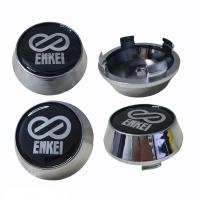 ฝาครอบดุมล้อ ฝาปิดดุมล้อ ENKEI (เอ็นไก RPF1) สีเงิน ขนาด 63/68mm.  ″ฟรีสปริงดันขา″