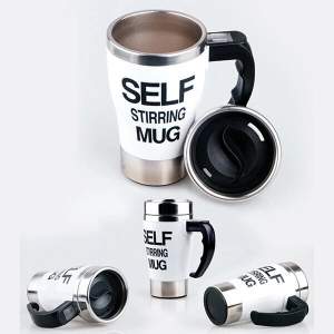 ภาพหน้าปกสินค้าแก้วชงอัตโนมัติ Self Stirring Mug สต็อกไทยส่งด่วนใน48ชม ของแท้รับประกัน 1 เดือน แก้วสามารถชงเครื่องดื่มได้อัตโนมัติโดยไม่ต้องใช้ช้อนตัวแก้วเป็นสแตนเลสสตีลและพลาสติกทำให้ทนทานต่อความร้อนและเวลาจับไม่รู้สึกว่าร้อนหรือเย็นอีกด้วยแก้วสามารถเก็บความร้อนและเย็น ที่เกี่ยวข้อง