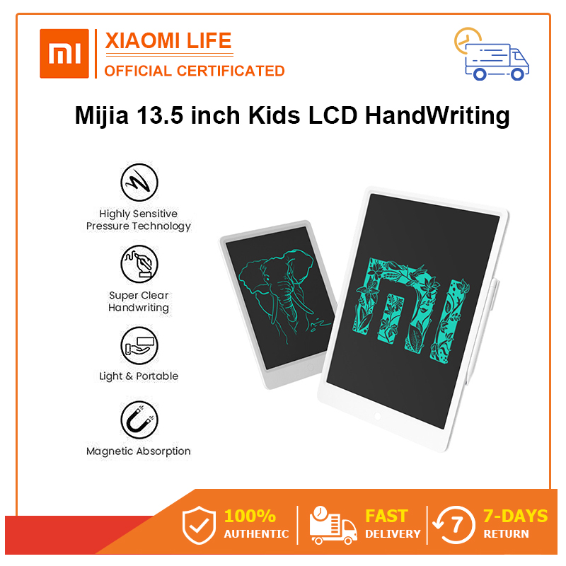 Xiaomi Mijia LCD Small Blackboard Chalkboard 13.5 inches กระดานดำอิเล็กทรอนิกส์ ขนาด10นิ้ว กระดานวาดภาพสำหรับเด็ก กระดานเขียน