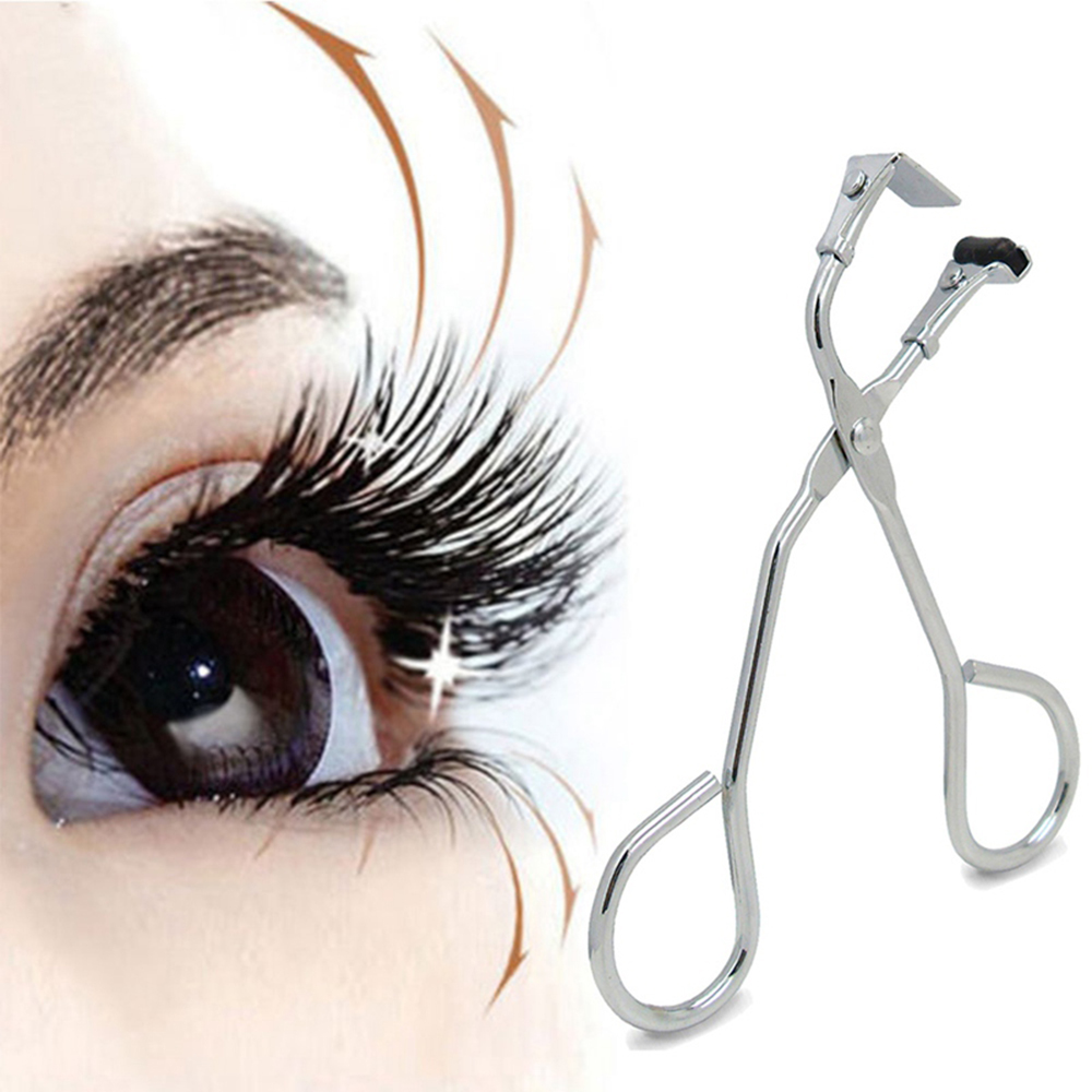 LHJRKFH แบบพกพาสำหรับผู้หญิง3D สเตอริโออุปกรณ์เสริมความงามขนตาแหนบที่ดัดขนตา Curling Clip เครื่องมือแต่งหน้า