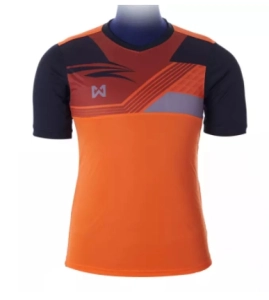 ภาพหน้าปกสินค้าWARRIX SPORT เสื้อฟุตบอลพิมพ์ลาย WA-1524  ( สีส้ม-ดำ ) ที่เกี่ยวข้อง