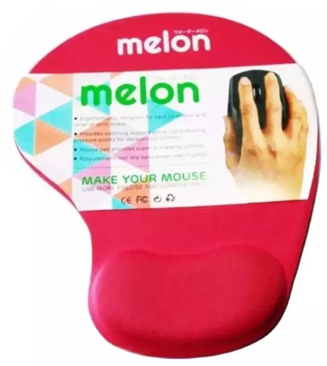 Melon แผ่นรองเม้าส์ พร้อมเจลรองข้อมือ รุ่น ML-200 Mouse Pad with Gel Wrist