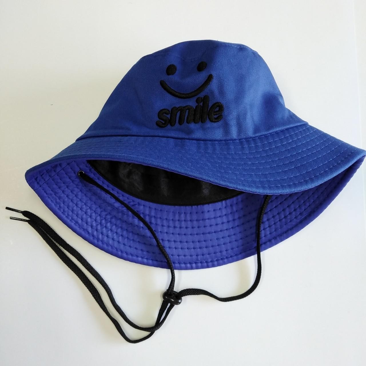 หมวกแฟชั่น หมวก หมวกบักเก็ตมีสาย (ยิ้มSmle) หมวกกันแดด หมวกบักเก็ต AM0025