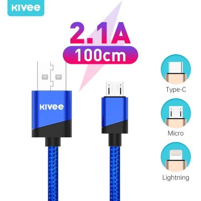 Kivee original charger cable iPhone charger cable 1m fast charging Fast Charging Cable USB cable for OPPO Samsung Xiaomi huawei iphone (4)