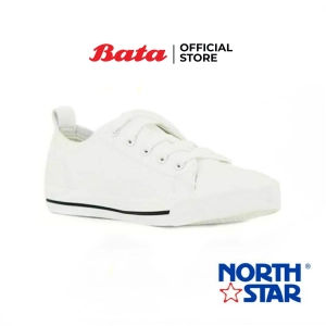 ภาพหน้าปกสินค้าBata NORTHSTAR-LADIES รองเท้าผ้าใบ LADIES&VALCANISED แบบเชือก สีขาว รหัส 5211121 Ladiessneaker Fashion ซึ่งคุณอาจชอบสินค้านี้
