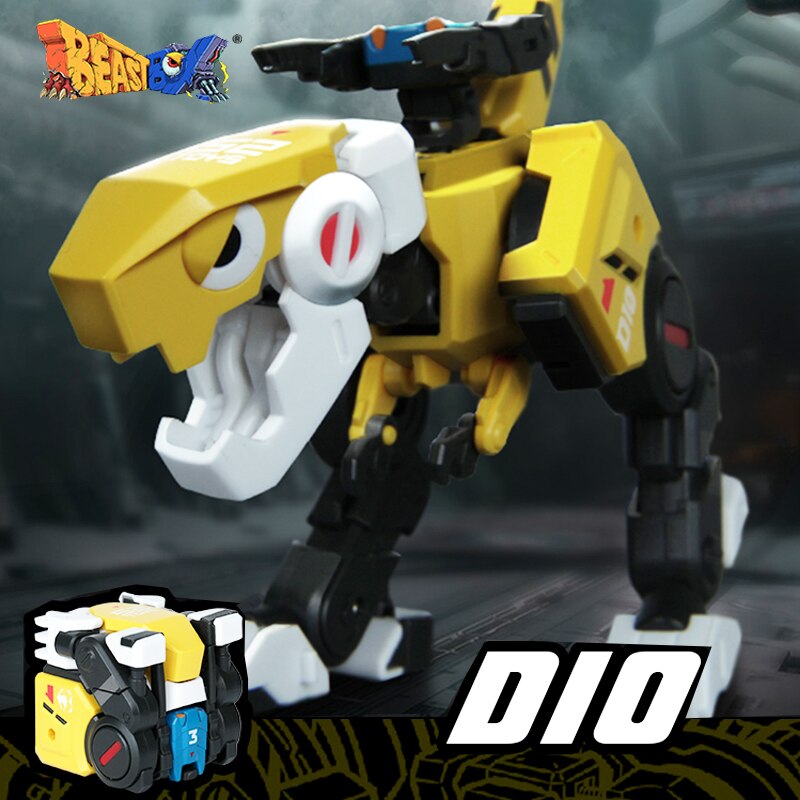 52TOYS BeastBox Megabox BB-01 True Dio Transformation Cube Khủng Long Đồ Chơi Mô Hình Động Vật Khủng