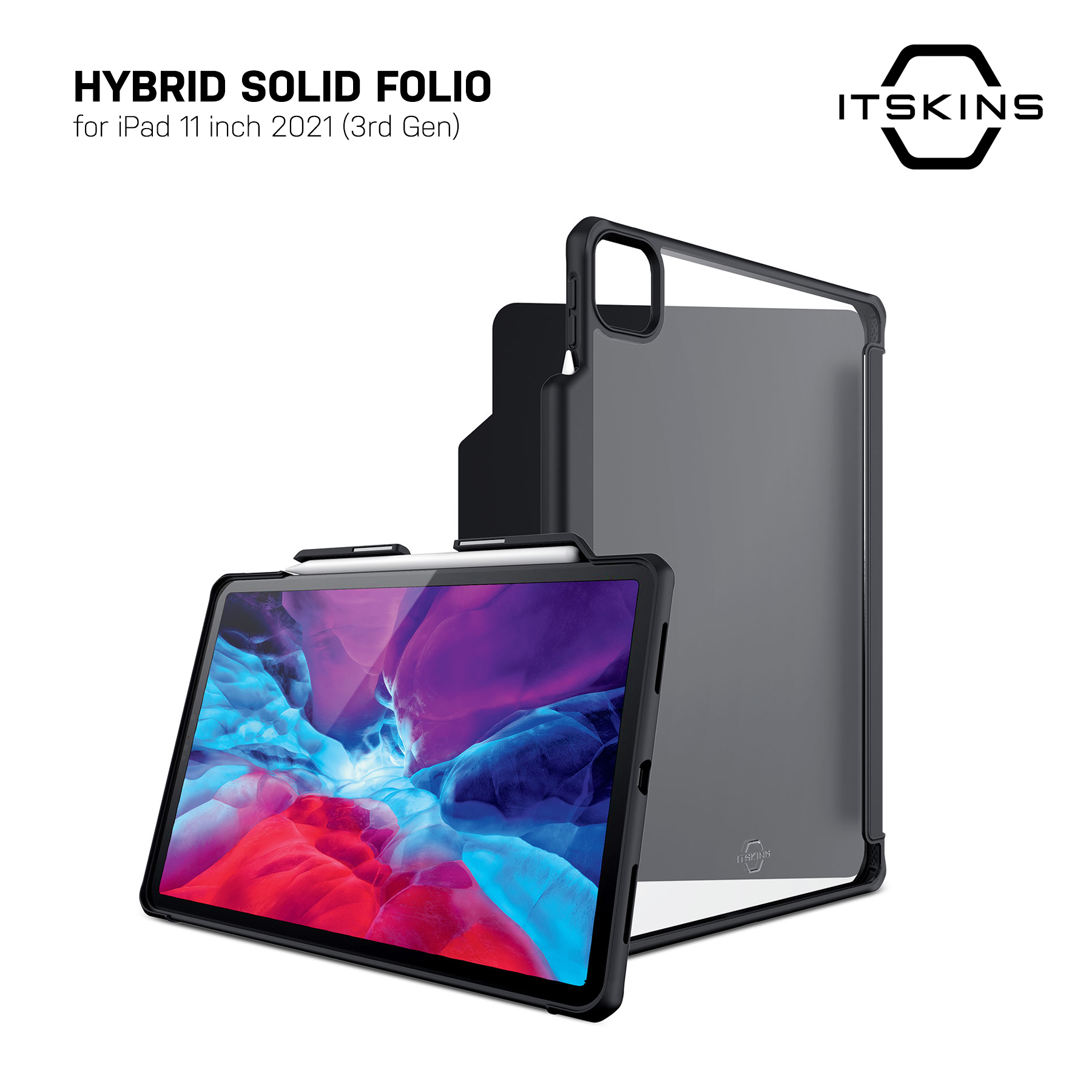 ITSKINS Hybrid Folio Case for iPad Pro 11" 2021/2020 - เคส