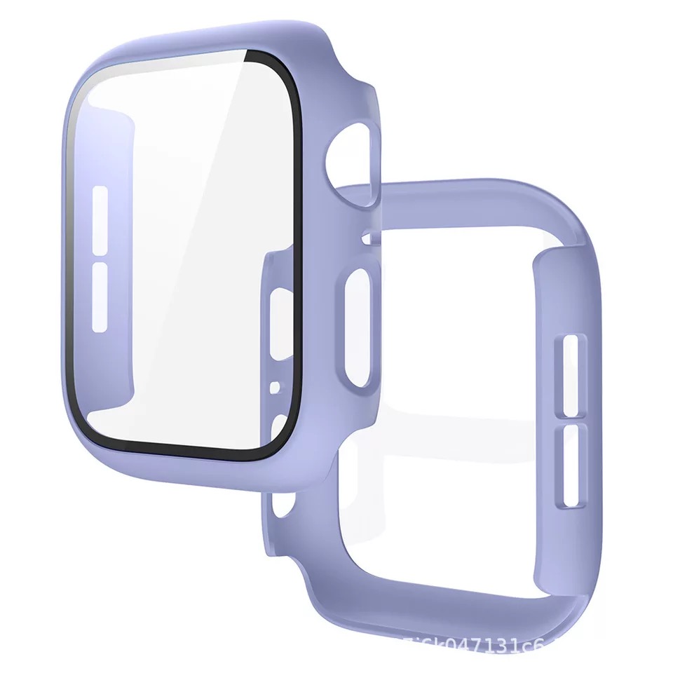 【เคฟล่า】 เคสสำหรับ Apple Watch SE ขนาด 38mm. 40mm. 42mm. 44mm. กระจก+pc สำหรับ iWatch Series 6/5/4/3/2/1