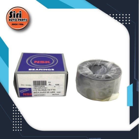 (ประกัน 1 เดือน) ลูกปืนล้อหน้า HONDA CIVIC 92-95, CITY ZX 02-05/JAZZ 03-07 (GD) (ABS) ฮอนด้า ซีวีค ซิตี้ แจ๊ส (GD) ล้อหลัง CRV 02 (GEN2) 38BWD26 ราคา 1,050 บาท*ส่งฟรี