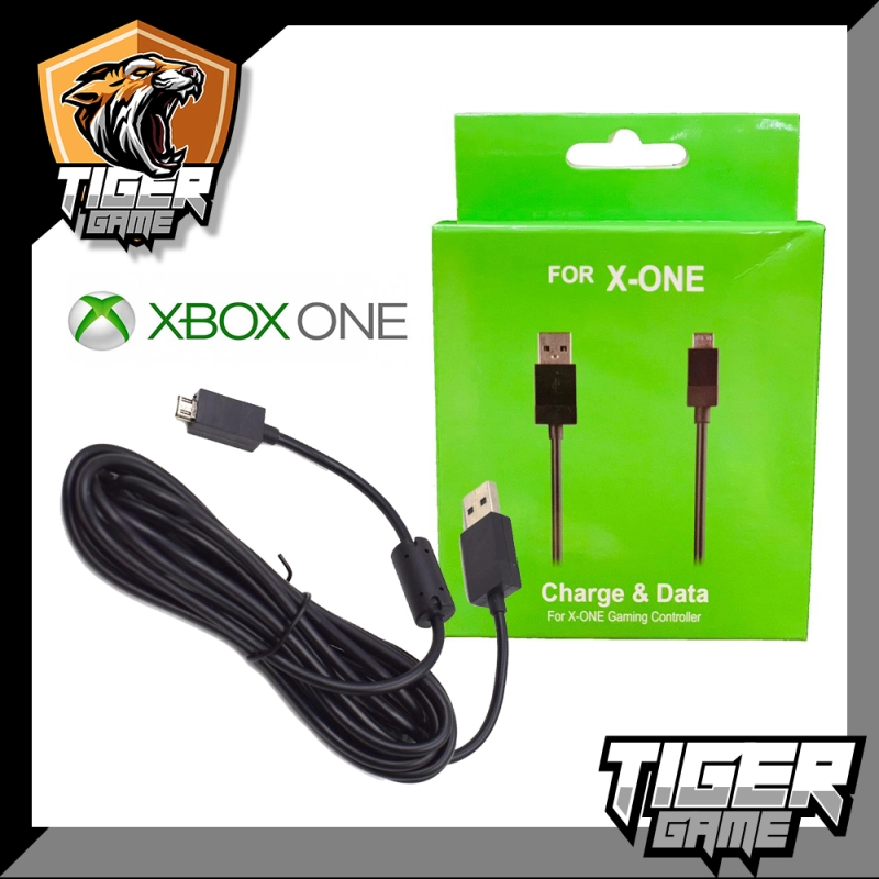 ภาพหน้าปกสินค้าXBox One Charge & Data สาย xbox one ยาว 2.7 เมตร (สายชาร์จจอย Xbox One)(USB for Xbox One Controller)(สาย xbox)(สาย usb xbox)