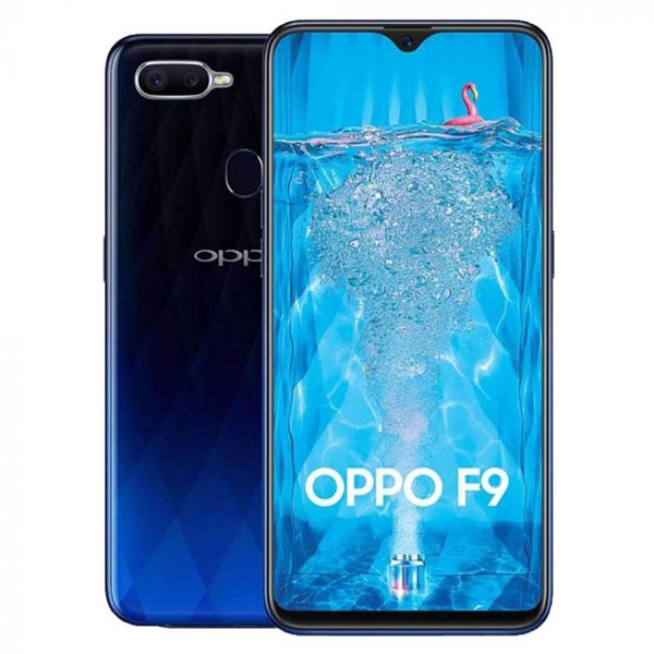 โทรศัพท์ราคาถูก OPPO F9 6.3นิ้ว 6GB RAM+128GB ROM โทรศัพท์มือถือ จอใหญ่ มือถือ New smartphone Android8.1 phone รองรับเกม Mobile phone full HD screen สมาร์ทโฟน มือถือราคาถูก PUBG