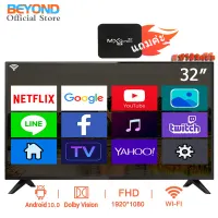 ทีวี 32 นิ้ว สมาร์ททีวี FULL HD ready ทีวีดิจิตอล 32 นิ้วเชื่อมต่อโดยตรงกับกล่องรับสัญญาณ Android ดู YouTube smart tv