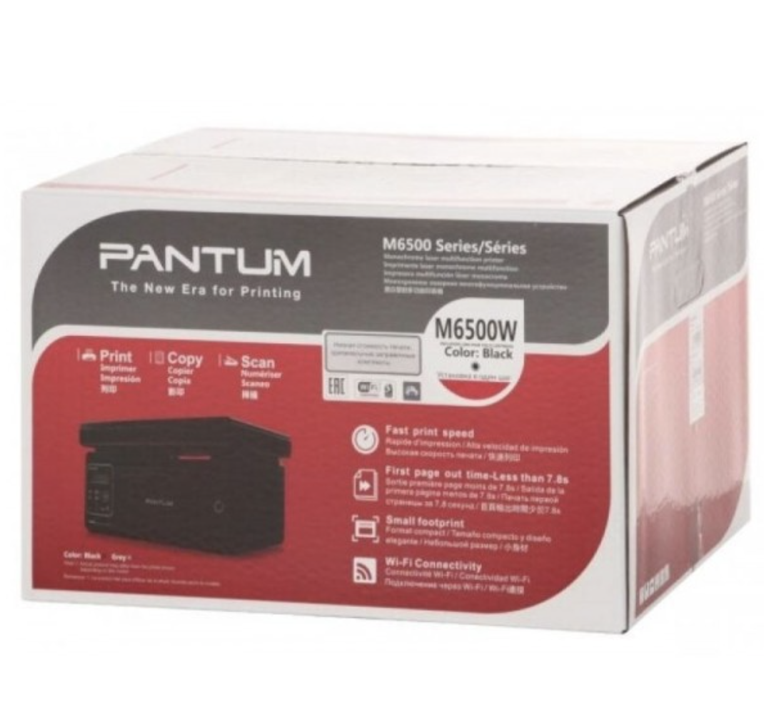 ปริ้นเตอร์ เลเซอร์ PANTUM M6500NW All-in-One Printer รับประกันศูนย์ 1 ปี Onsite Service ราคา 4,890 บาท*ส่งฟรี