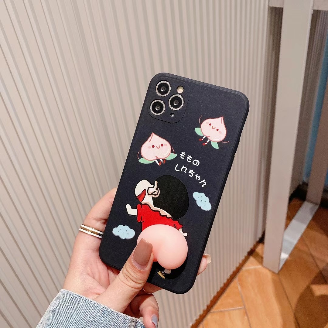 【จัดส่งฟรี】Tiktok INS ก้น ซิลิก้าเจล เครยอนชินจัง เคสโทรศัพท์ VIVO y11 y91c y50 y20 20s y12 s1 pro y15 s1 v15 y17 y19 v15 pro y30 v9 y12s V20 Pro SE v11i y85 y81 v5plus Y31 หนังแกะเนื้อนุ่ม anti 2021 couple models クレヨンしんちゃん ที่น่ารัก phone case