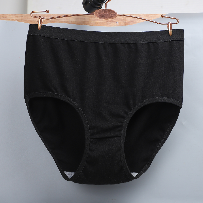 Underwear Shop กางเกงชั้นในเอวสูง เป้า 2 ชั้น ขนาด Big Size ราคาถูก ยืดหยุ่นได้ดี น้ำหนักเบา ใส่สบาย 0613#