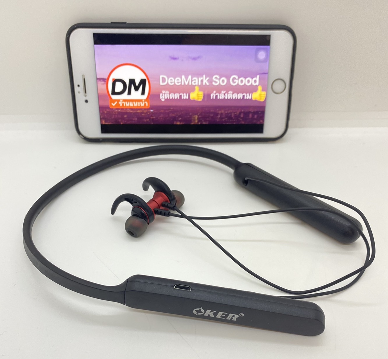 ?ส่งเร็ว? ร้านDMแท้ๆ Oker EARPHONE SD-200 SD-800 Wireless for Sport Bluetooth หูฟัง บลูทูธ กีฬาออกกำลังกาย ฟังเพลง