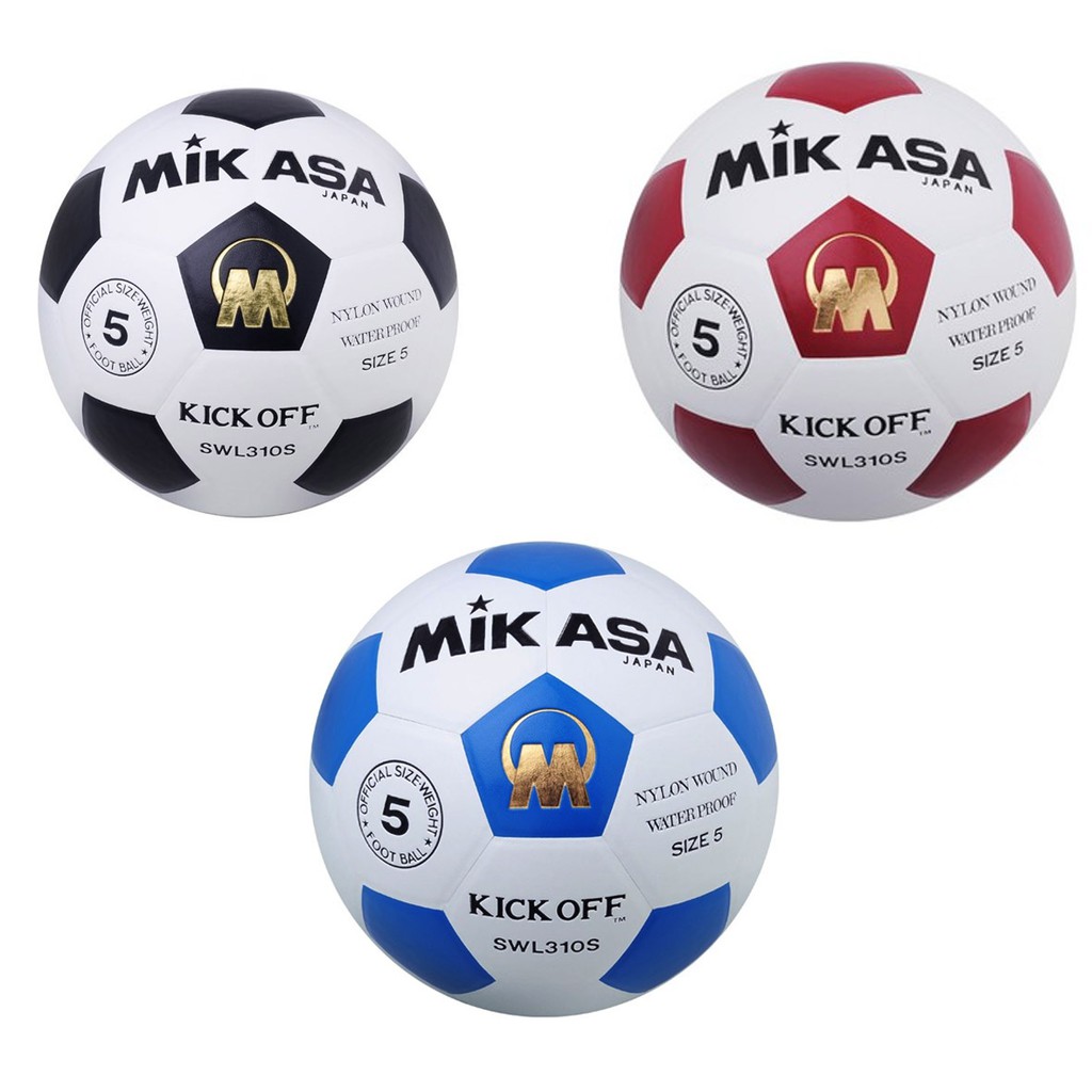 MIKASA Collegtions มิกาซ่า ฟุตบอลหนัง Football PU#5 th SWL310S (770)