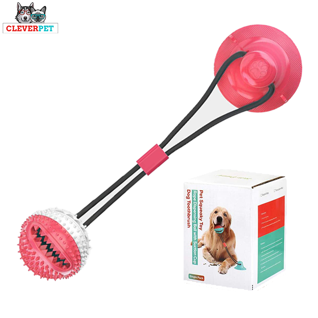 Dog Puller ของเล่นสุนัข เชือกดึง ลูกบอลเชือกดึง ที่กัดฟันกรามสุนัข ของเล่นหมา ใหม่ 2021 CleverPet