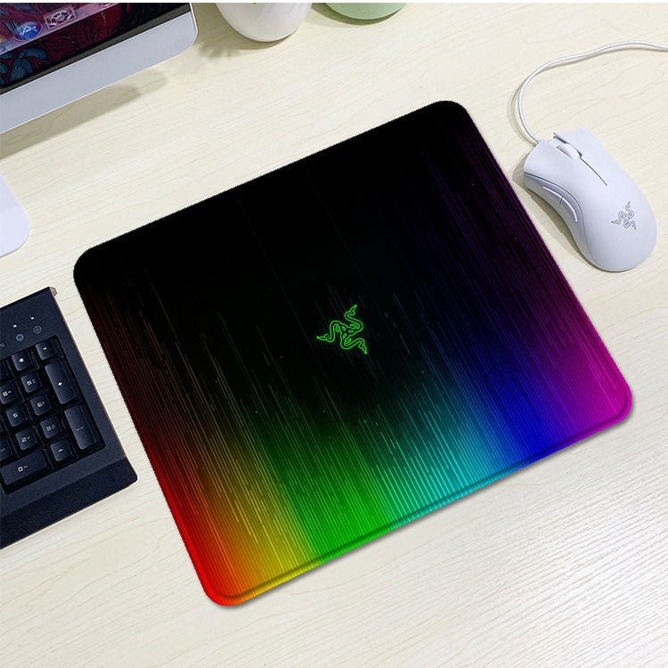 ⌨️?️ แผ่นรองเม้าส์ ขนาด 260*210*2 mm ?️⌨️ e-sports gaming mouse pad ?️⌨️