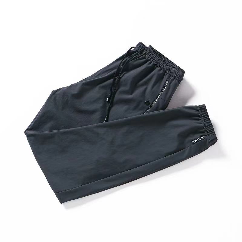 กางเกงขายาวลำลอง เอวยืดสีพื้น มีซิป กางเกงเอวยืด ขายาวสีพื้น ขายาวแฟชั่น กางเกงขายาวสีพื้นไซส์ใหญ่